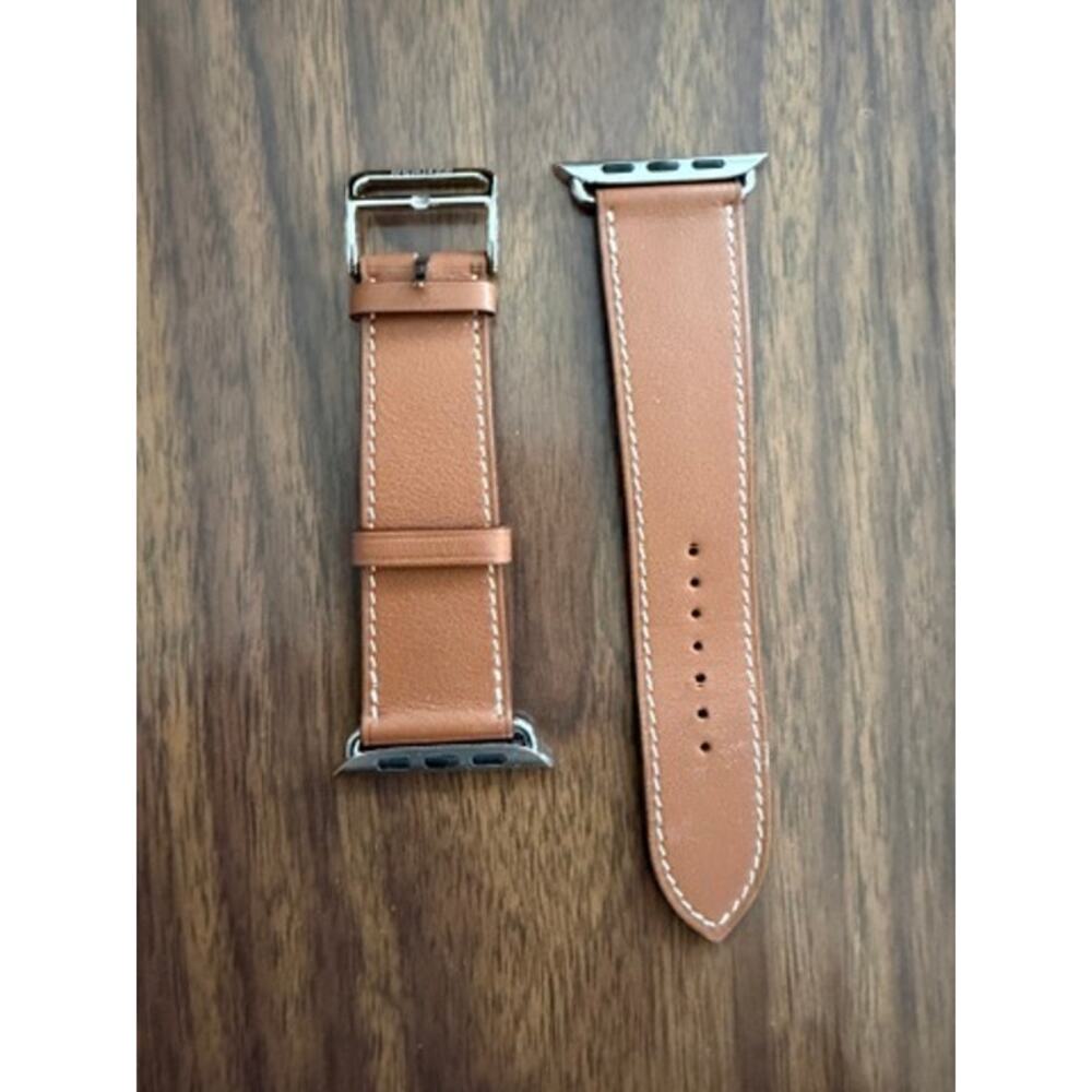 Authentic Hermès Apple Watch Leather Band - M/L